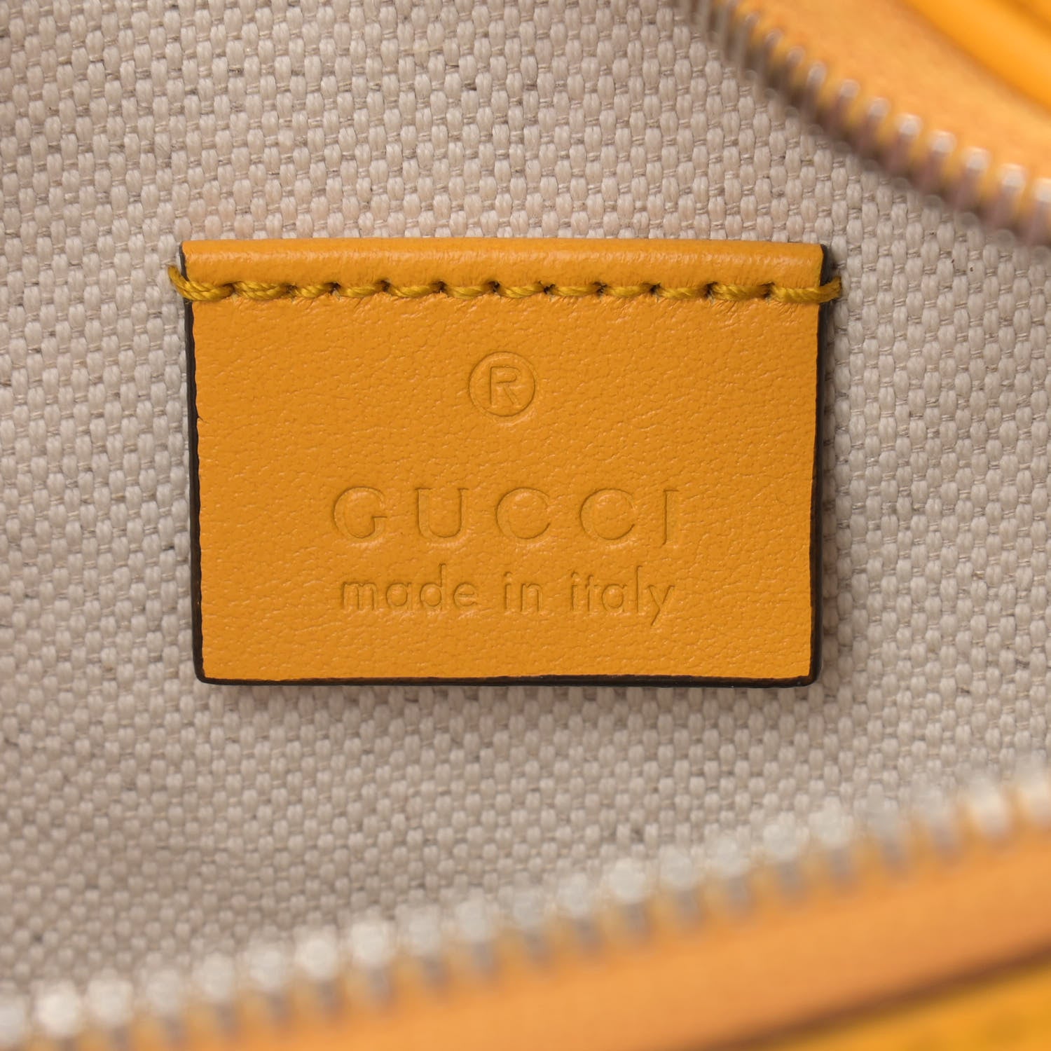 Gucci Calfskin GG Tennis Embossed Belt Bag Crop 6 of 10