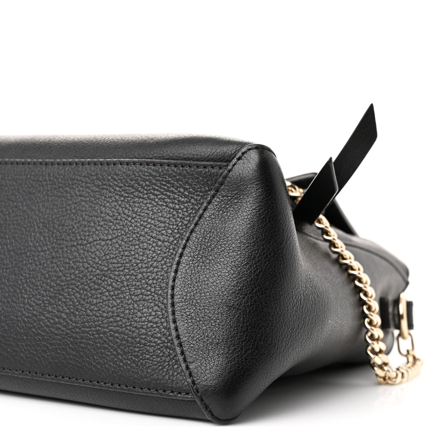 Calfskin Small Faye Day Shoulder Bag Black