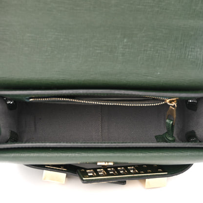 Proenza Schouler New Linosa Mini PS11 Classic Shoulder Bag Military 5 of 13