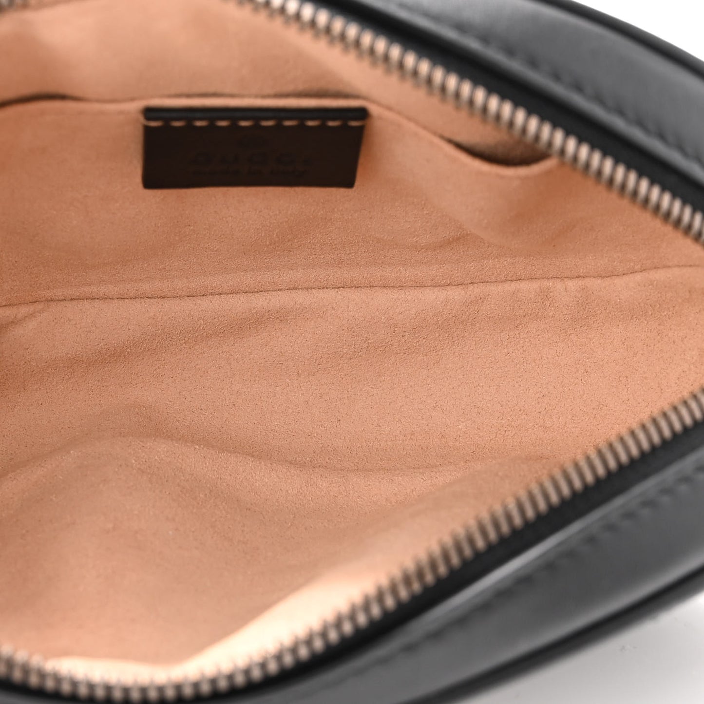 Calfskin Matelasse GG Marmont Belt Bag 85 34 Black