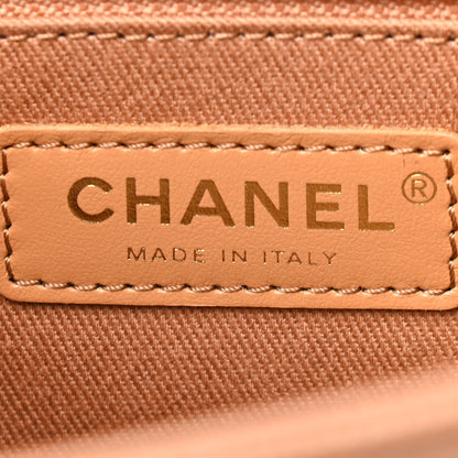 Chanel Caviar Quilted Small Business Affinity Flap Camel 6 of 9