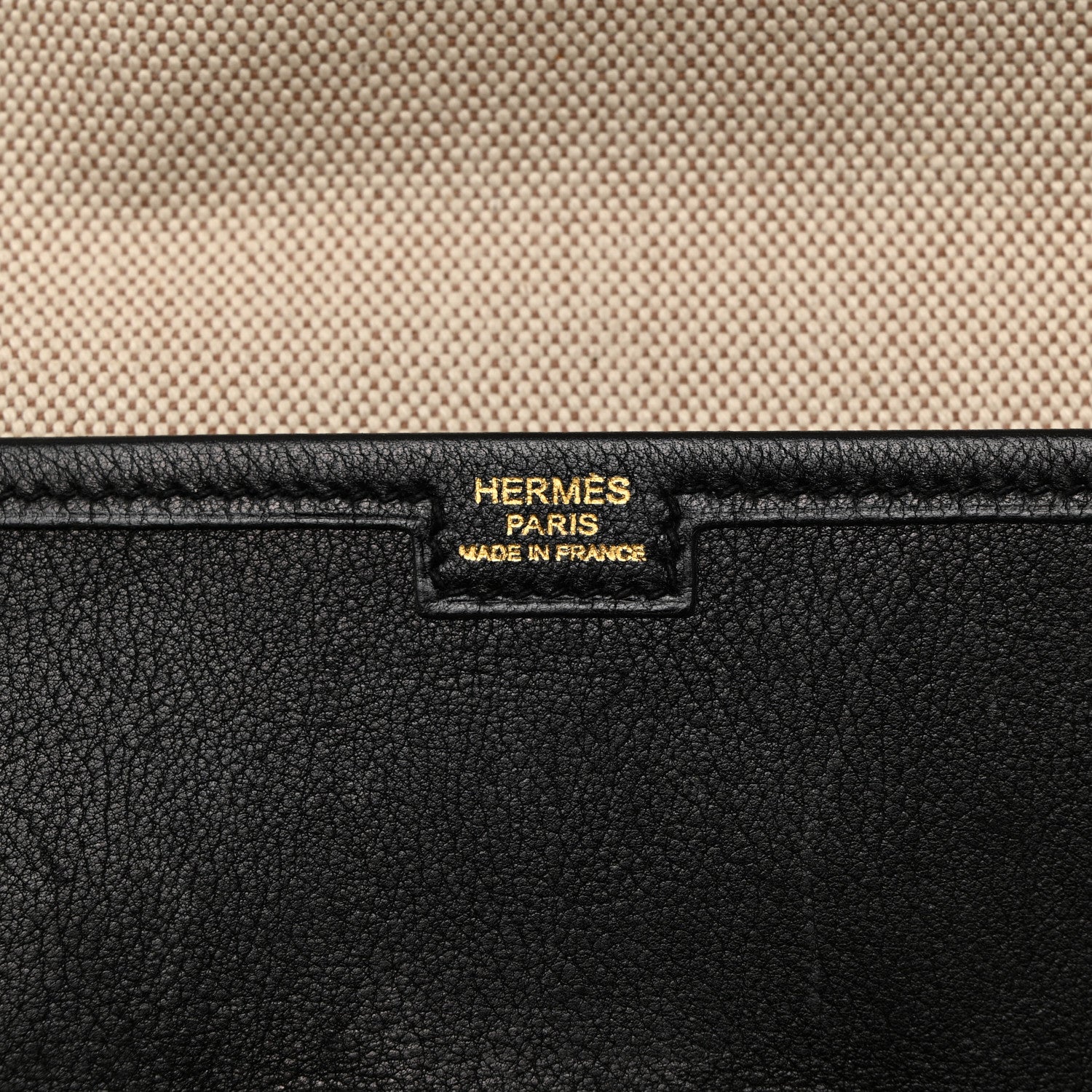 Hermes Evergrain Jige PM Clutch Black 6 of 8