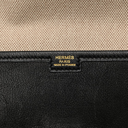 Hermes Evergrain Jige PM Clutch Black 6 of 8