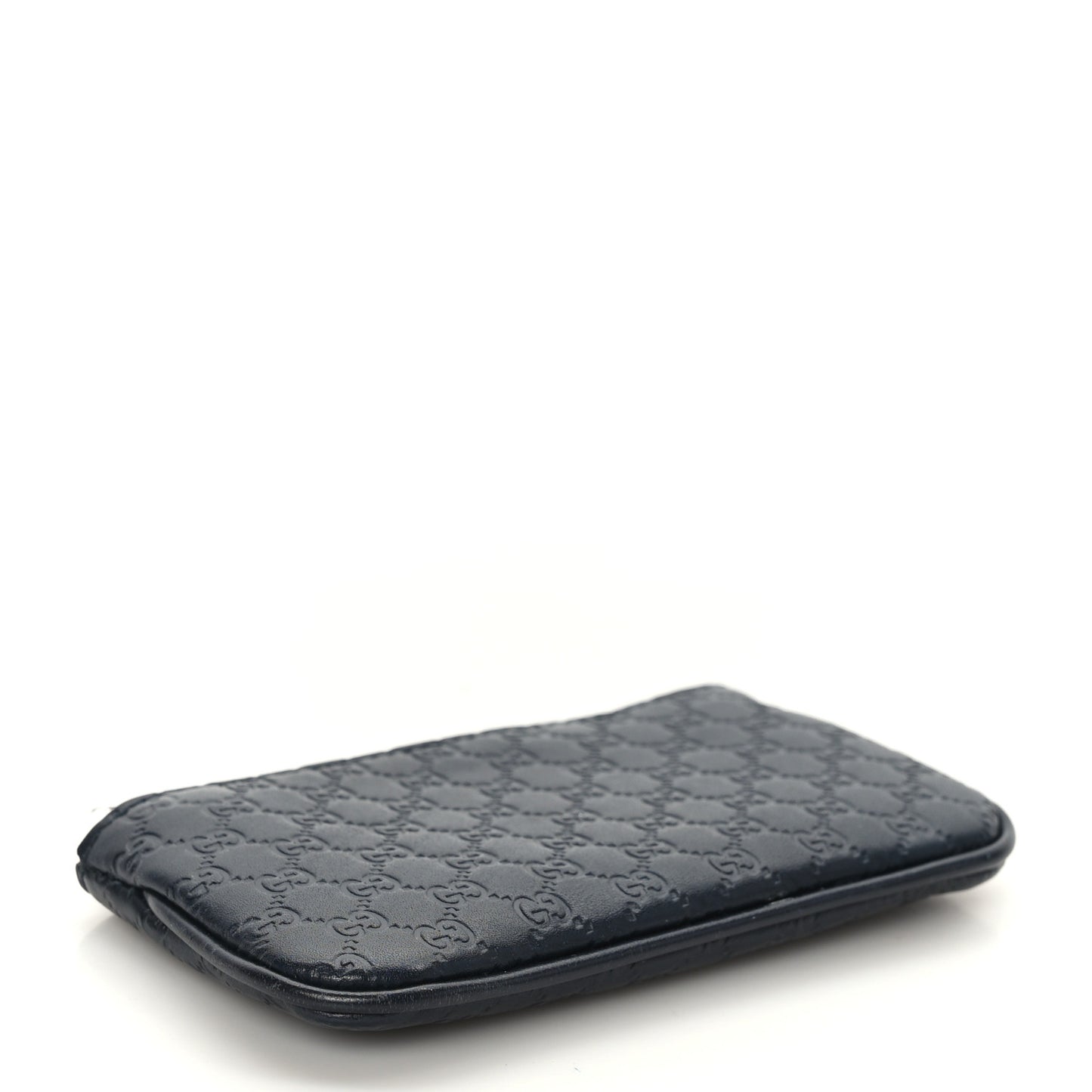 Microguccissima Key Ring Coin Case Black