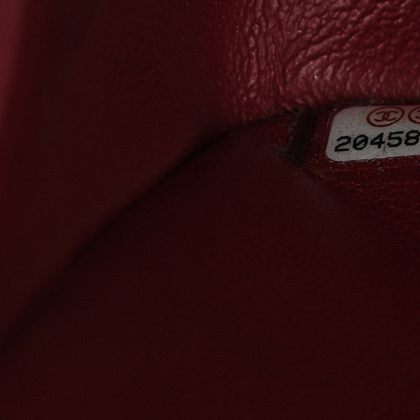 Lambskin Quilted Jumbo Double Flap Red