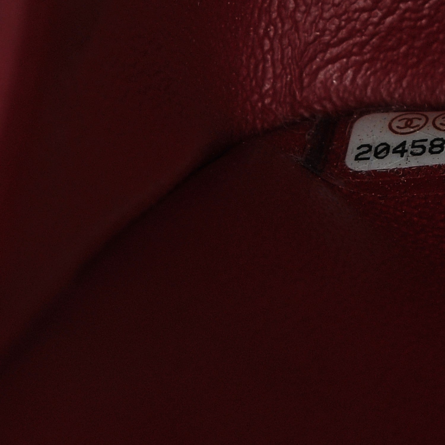 Chanel Lambskin Quilted Jumbo Double Flap Red 7 of 7