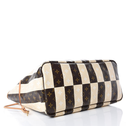 Louis Vuitton Monogram Rayures Neverfull GM 4 of 29