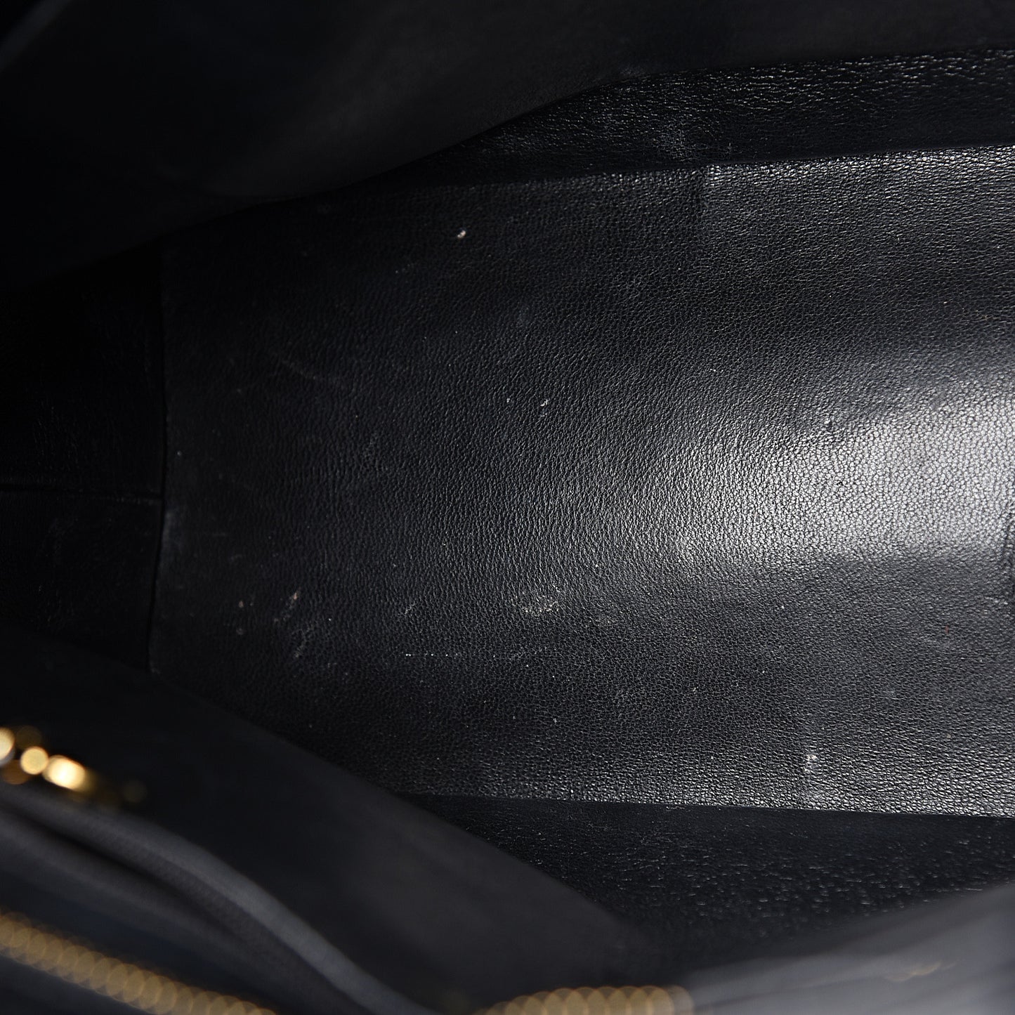 Caviar Quilted Medallion Tote Black