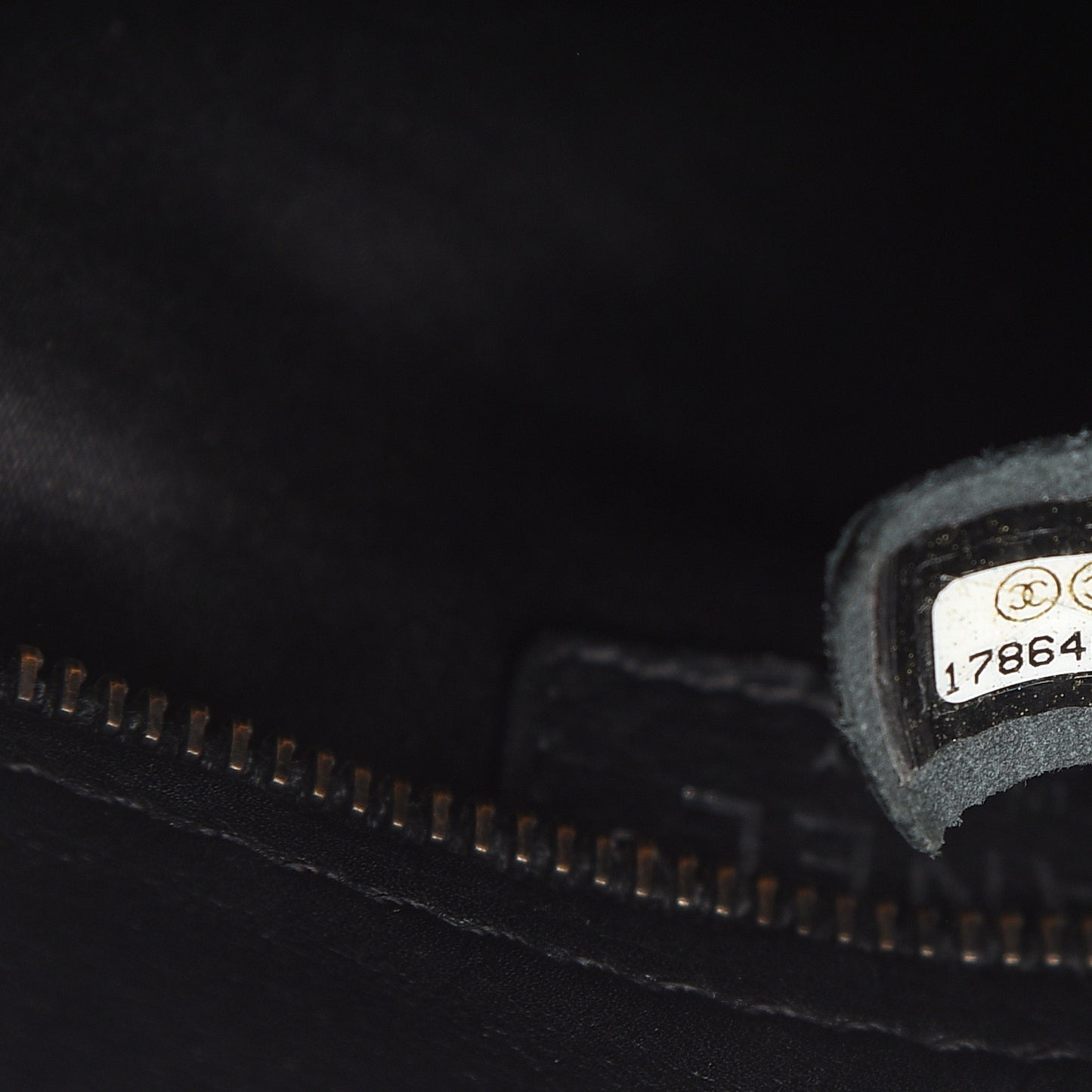 Calfskin Stitched Bowling Bag Black