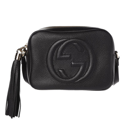 Gucci Pebbled Calfskin Small Soho Disco Bag Black 1 of 7