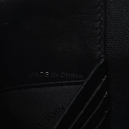 Burberry House Check Derby Peyton Crossbody Clutch Bag Black 8 of 14