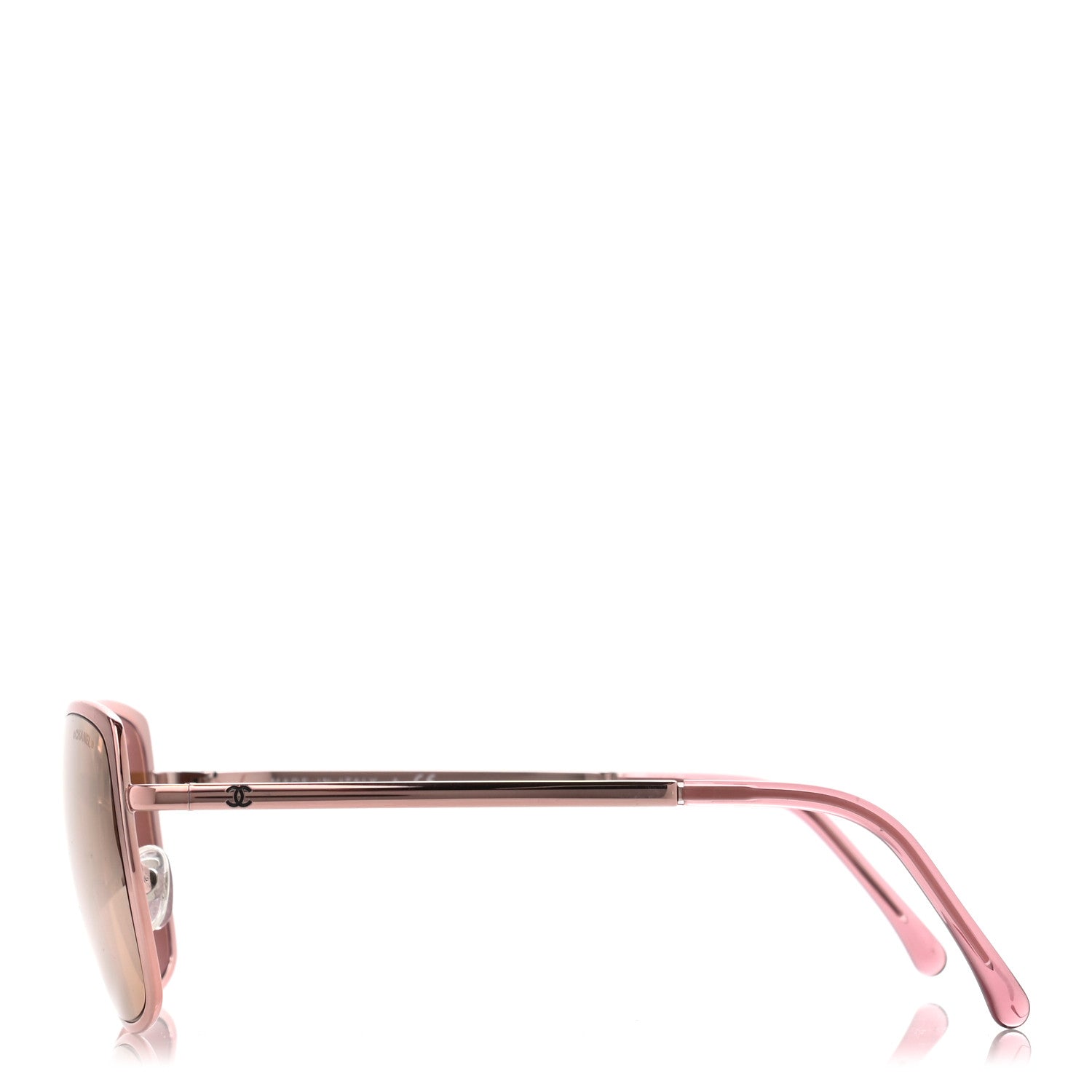 Chanel Metal Pilot Summer Sunglasses 4224 Rose Gold 3 of 9