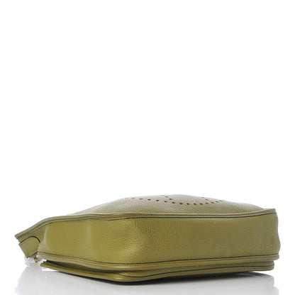 Hermes Taurillon Clemence Evelyne II PM Vert Chartreuse 4 of 8