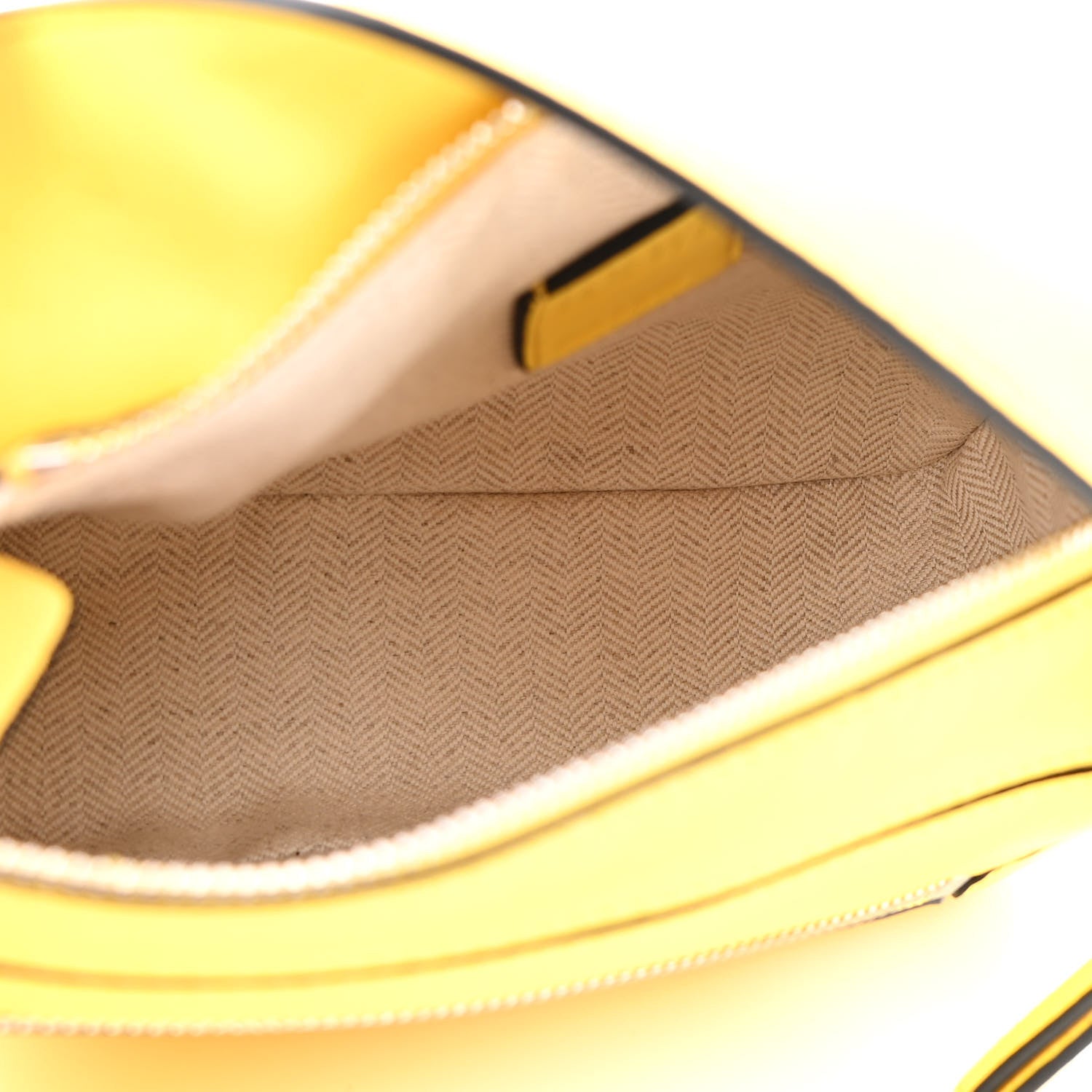 Loewe Calfskin Mini Puzzle Bumbag Lemon 4 of 9