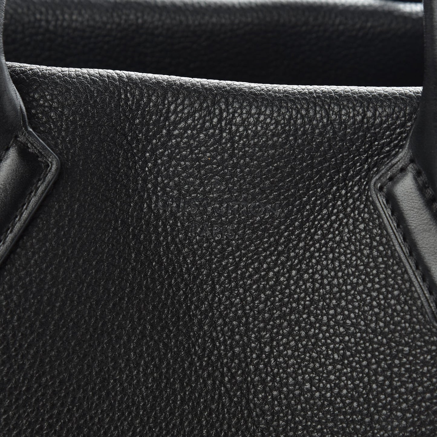 Cuir Orfevre Veau Cachemire Tote W GM Black