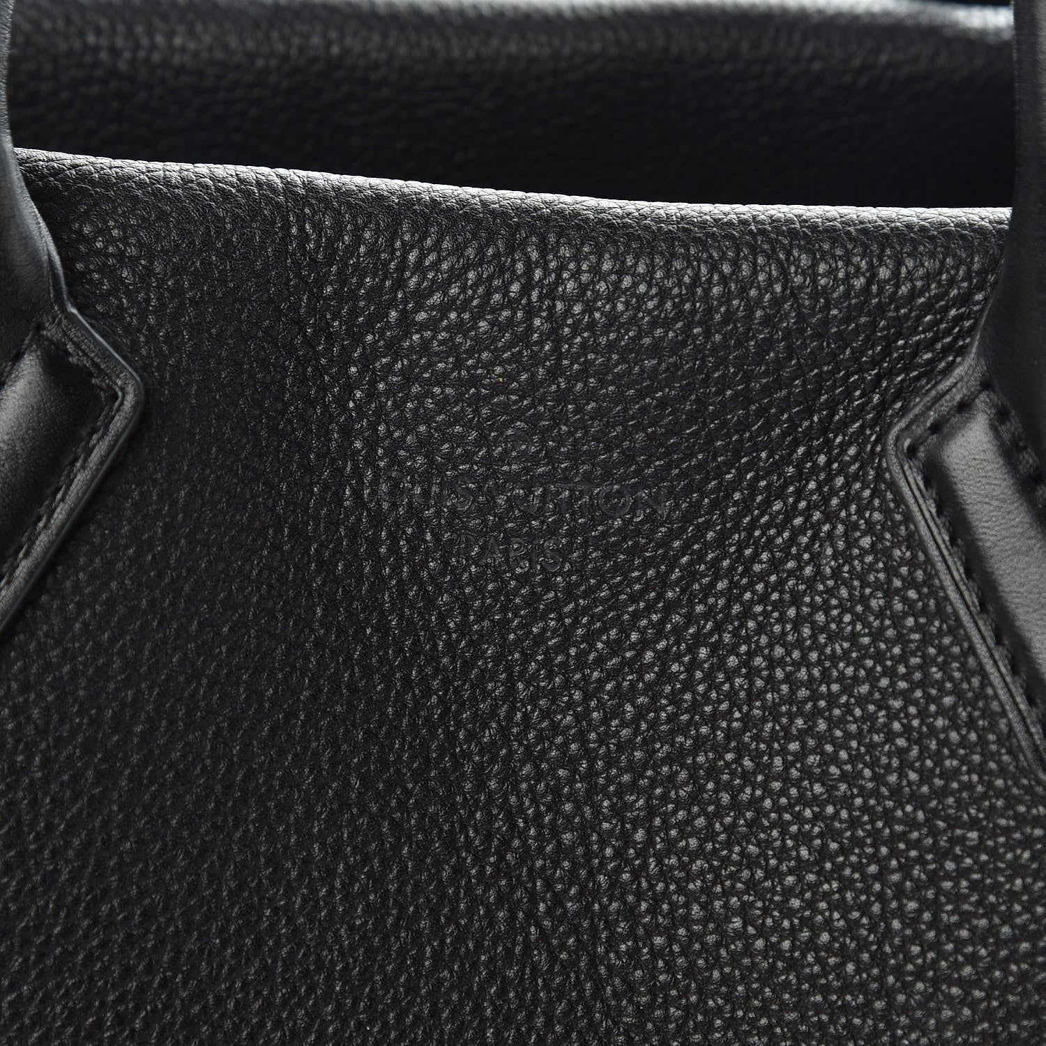 Louis Vuitton Cuir Orfevre Veau Cachemire Tote W GM Black 10 of 14
