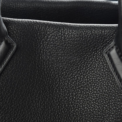 Louis Vuitton Cuir Orfevre Veau Cachemire Tote W GM Black 10 of 14