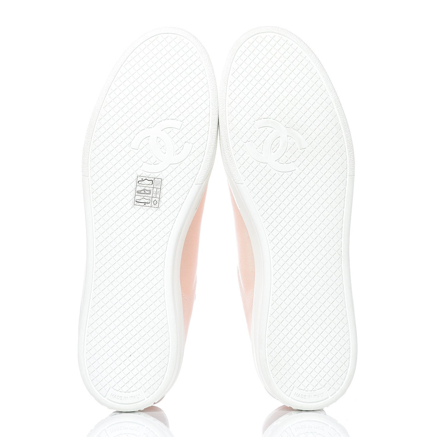 Canvas Womens Sneakers 39.5 Light Pink