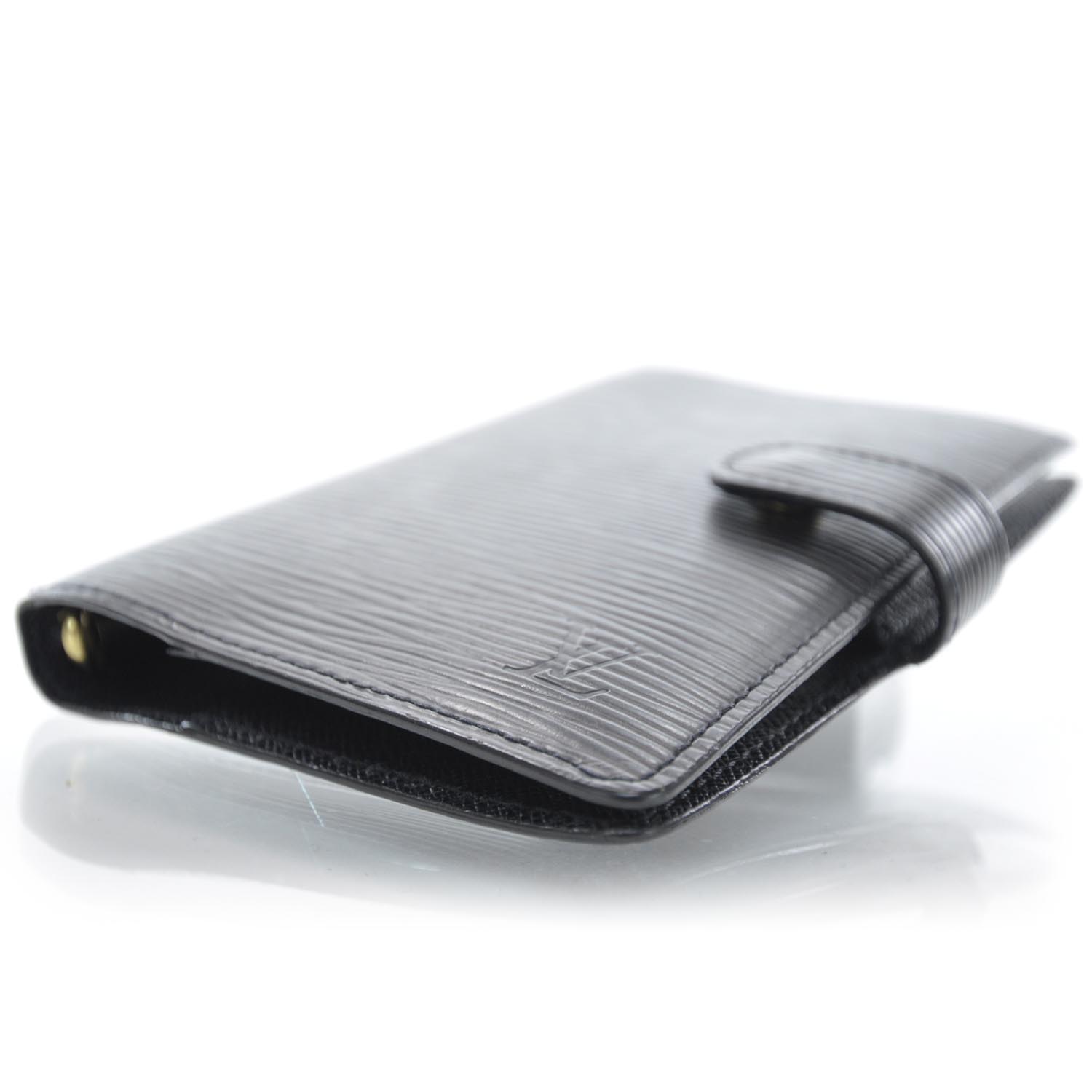 Louis Vuitton Epi Small Ring Agenda Black 4 of 9