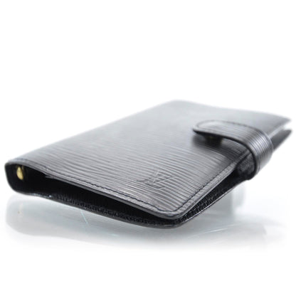 Louis Vuitton Epi Small Ring Agenda Black 4 of 9
