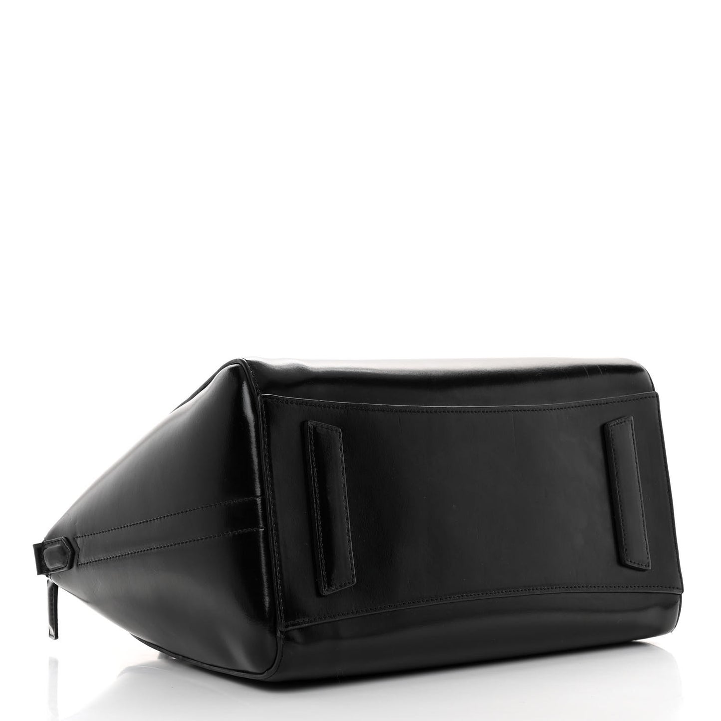 Shiny Lord Calfskin Medium Antigona Black