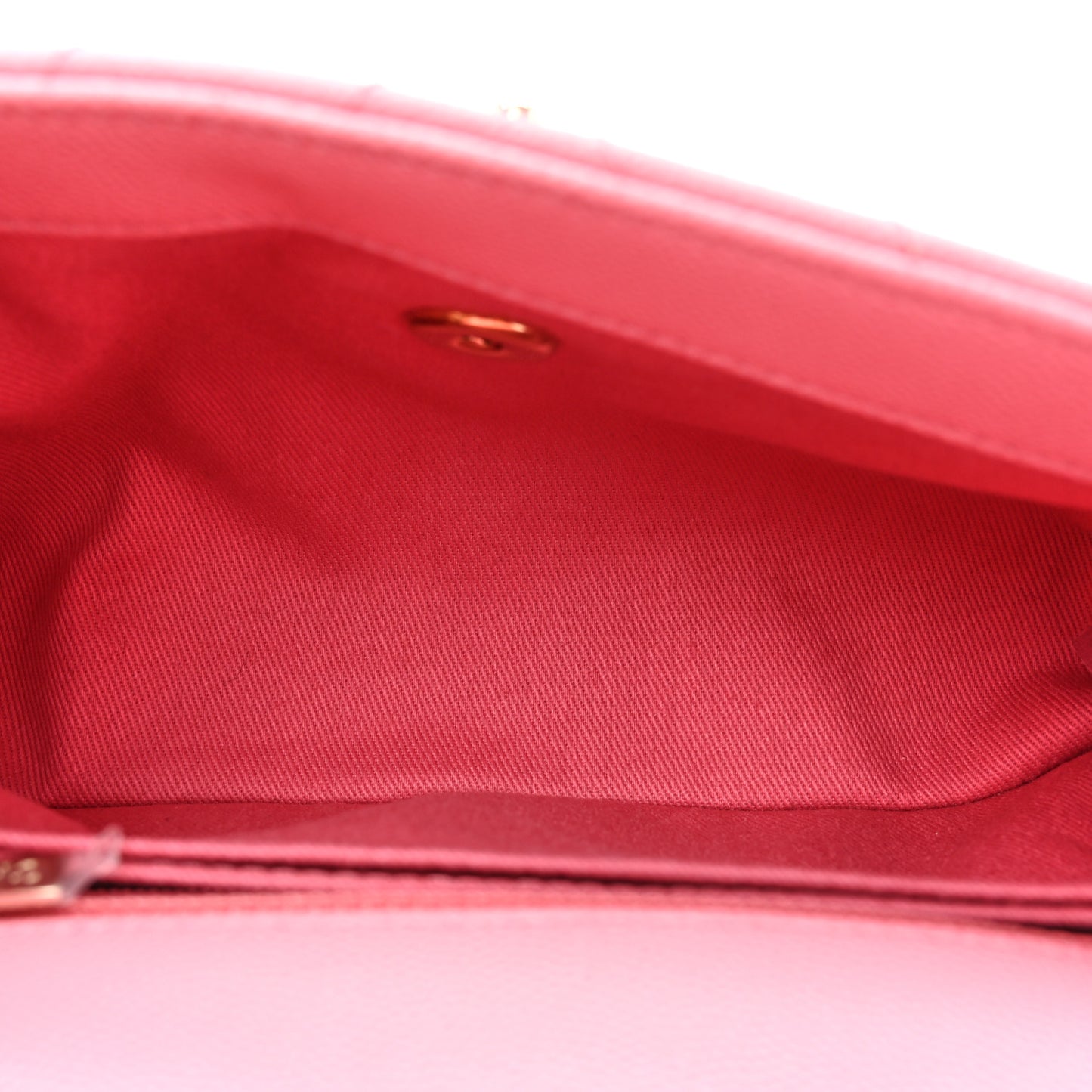 Caviar Chevron Quilted Mini Coco Handle Flap Pink