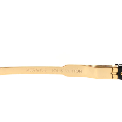 Louis Vuitton Acetate Mascot Sunglasses Z0936E Black 5 of 8