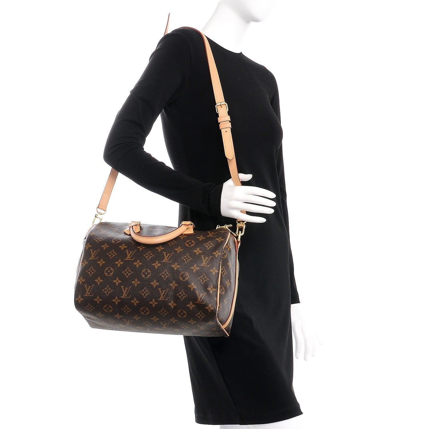 Louis Vuitton Monogram Speedy Bandouliere 30 2 of 9