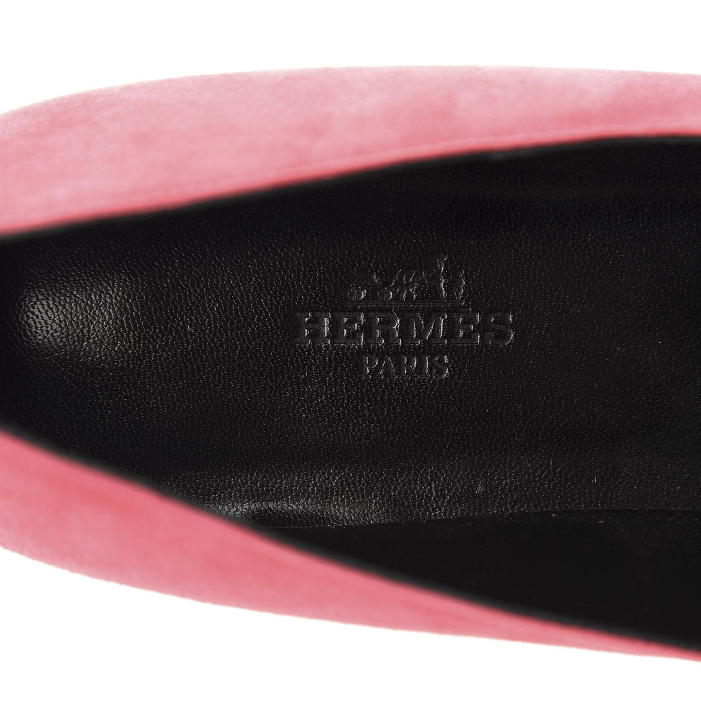 Velvet Goatskin Patent Epsom Nice Ballerina Flats 38 Fuchsia Black