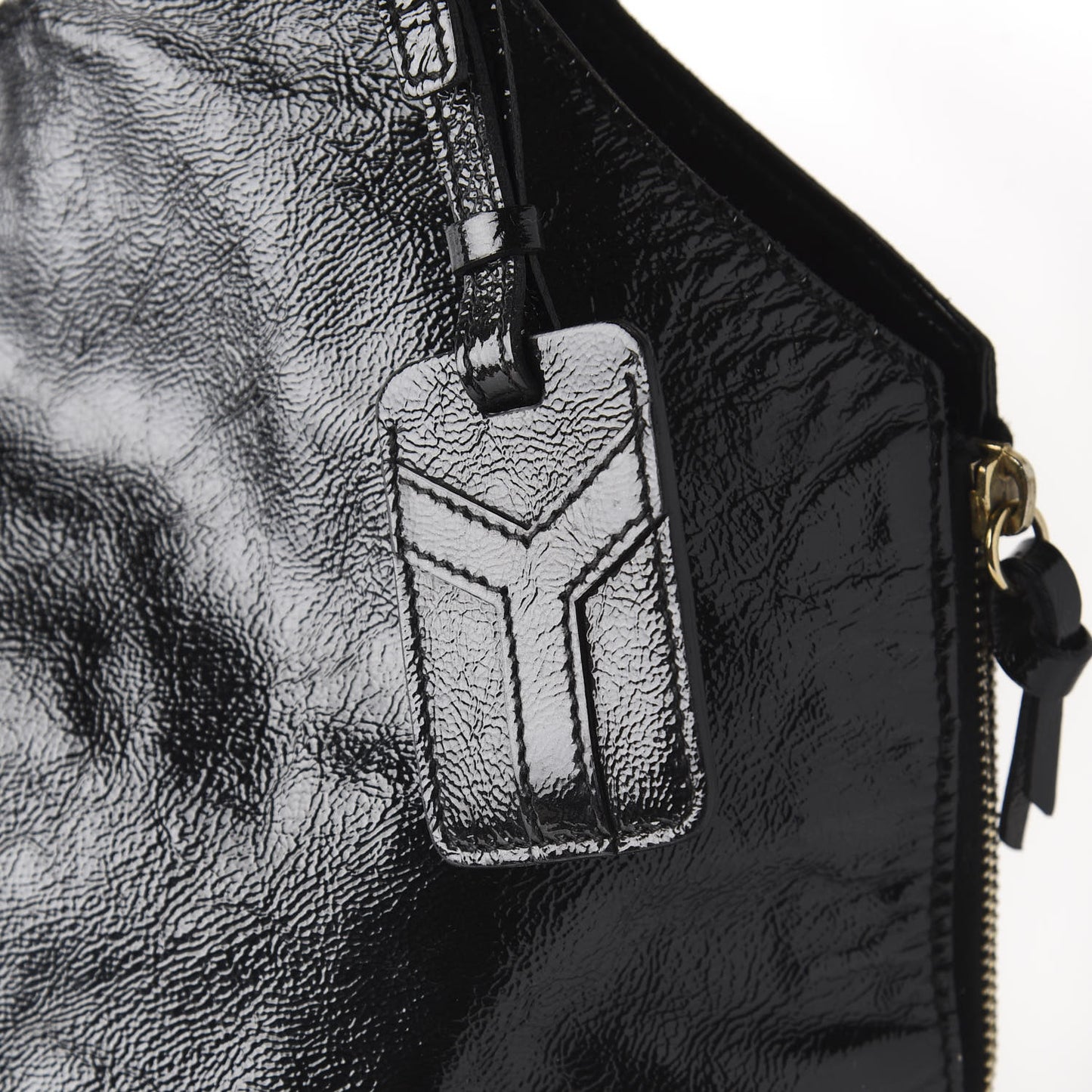 Patent Tribute Tote Black