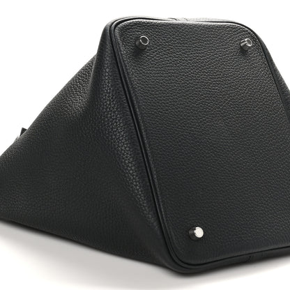 Hermes Taurillon Clemence Picotin Lock 22 MM Black 9 of 10