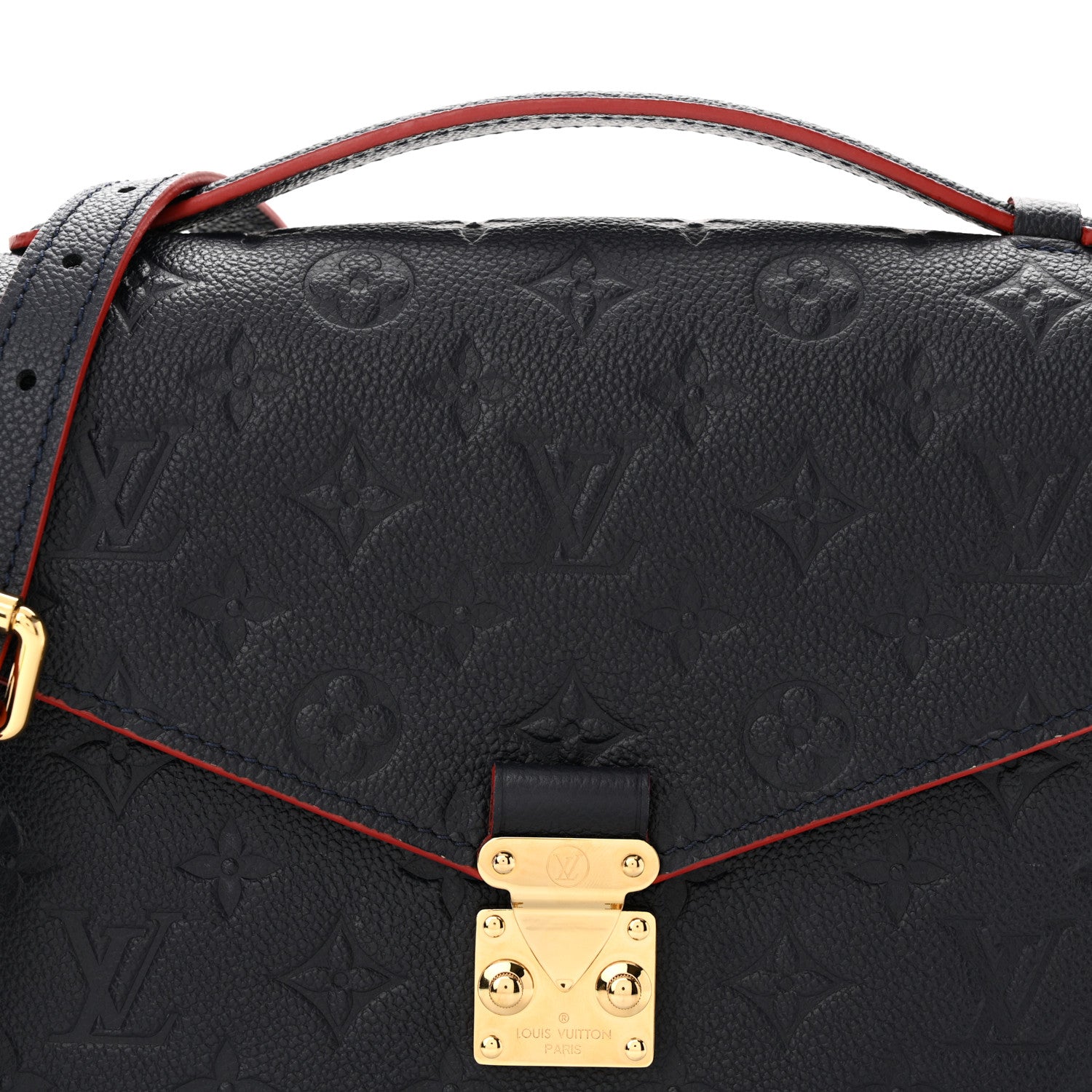 Louis Vuitton Empreinte Pochette Metis Marine Rouge 7 of 10