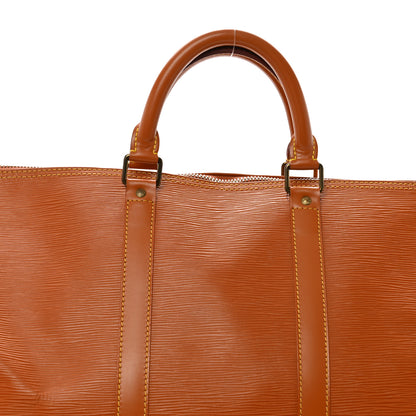 Louis Vuitton Epi Keepall 50 Cipango 7 of 19
