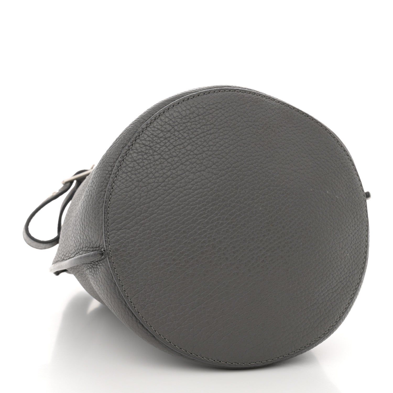 Celine Supple Grained Calfskin Nano Big Bag Bucket Grey 4 of 10