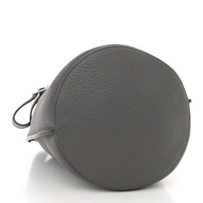 Celine Supple Grained Calfskin Nano Big Bag Bucket Grey 4 of 10