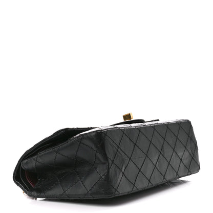 Chanel Aged Calfskin Quilted 2.55 Reissue 225 Flap Black 4 of 11
