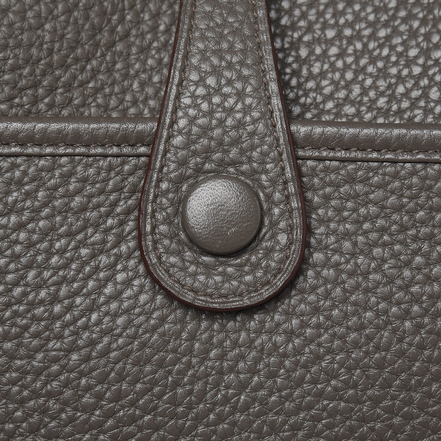 Hermes Taurillon Clemence Evelyne III PM Etain 9 of 9
