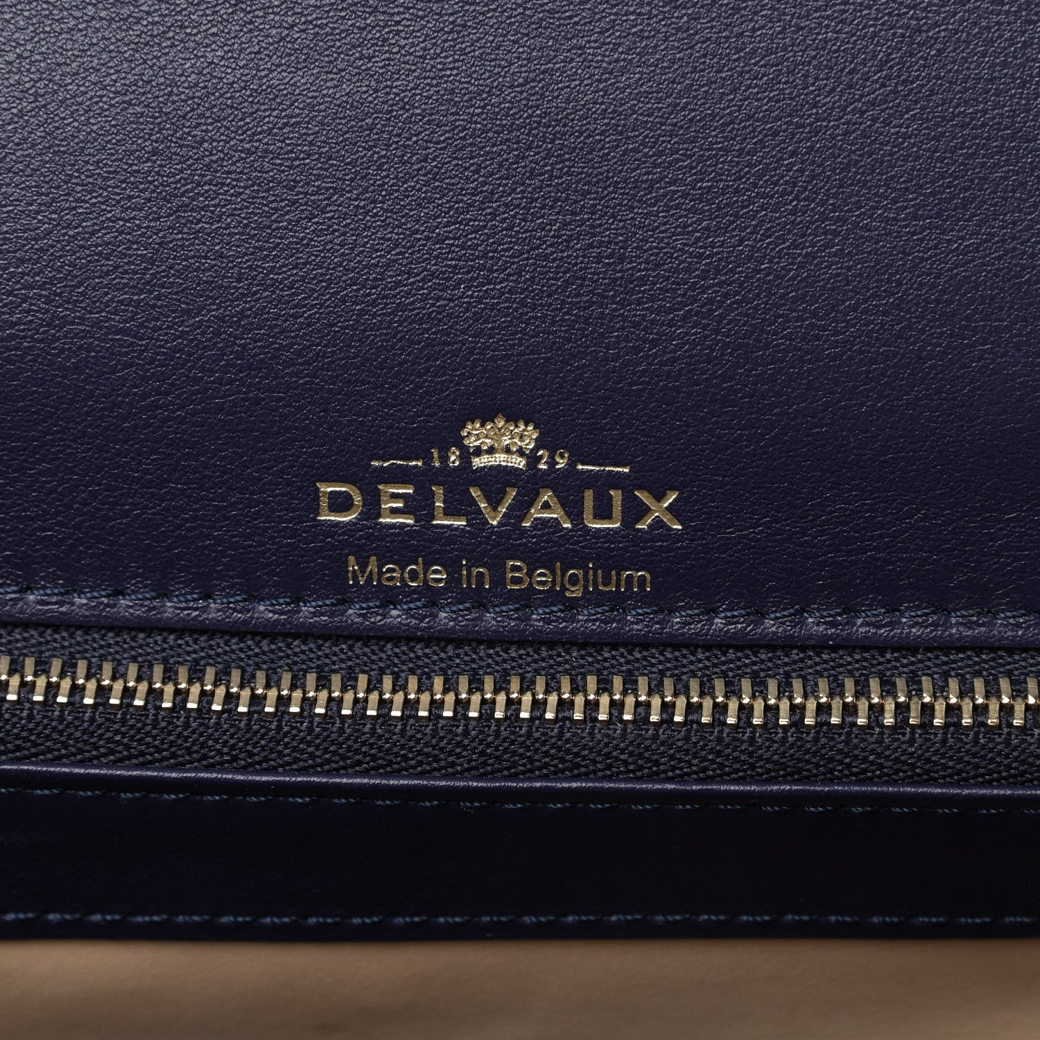 Delvaux Iridescent Alligator MM Brillant Satchel Blue 6 of 10