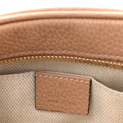 Gucci Pebbled Calfskin Small Soho Disco Bag Camelia 6 of 11