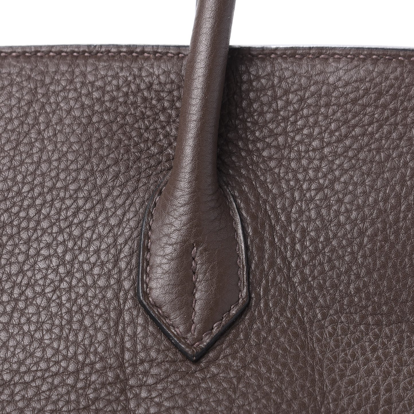 Togo Birkin 40 Chocolate