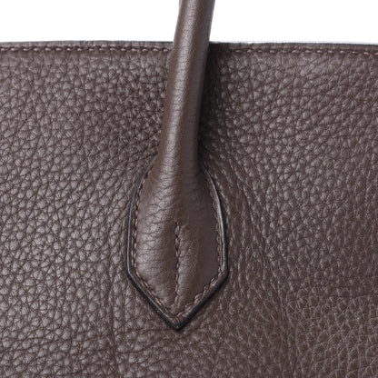 Hermes Togo Birkin 40 Chocolate 9 of 33