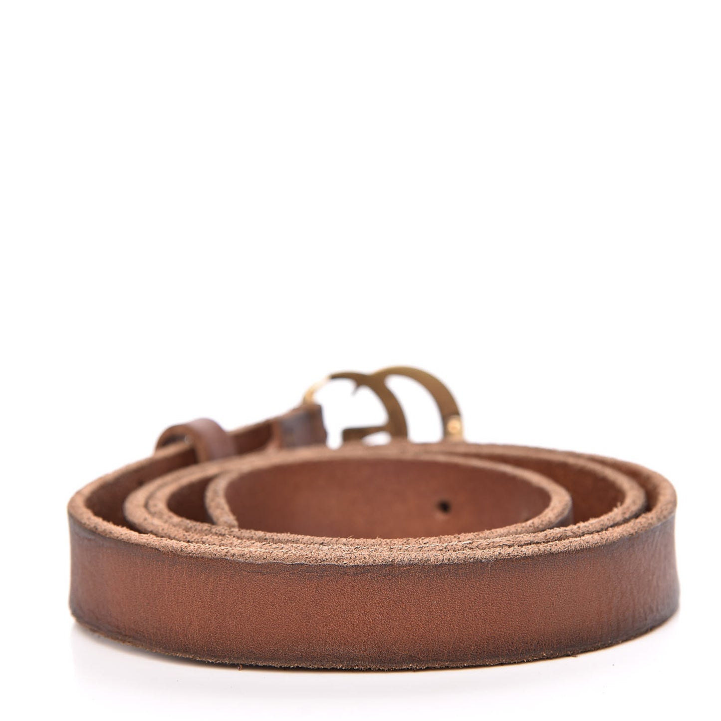 Faded Calfskin Double G 20mm Belt 85 34 Cuir