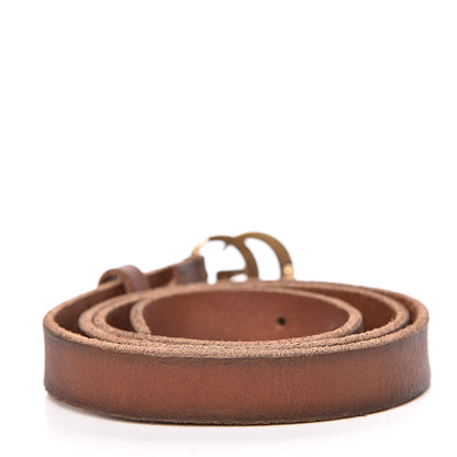 Gucci Faded Calfskin Double G 20mm Belt 85 34 Cuir 3 of 6
