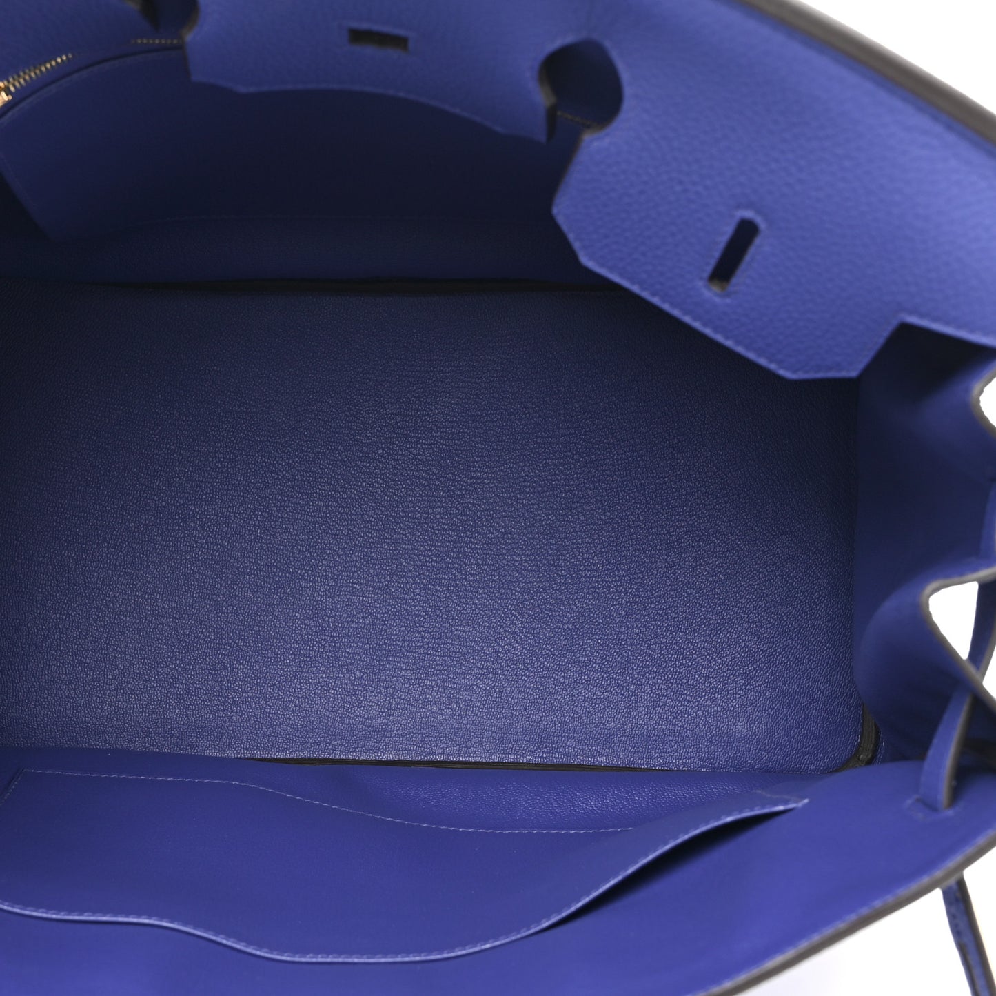 Togo Birkin 35 Bleu Electrique