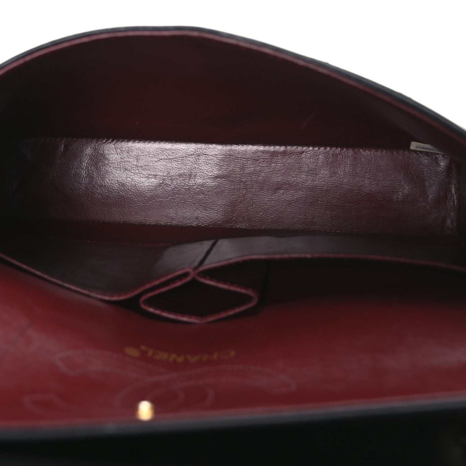 Chanel Lambskin Quilted Medium Double Flap Black 5 of 14