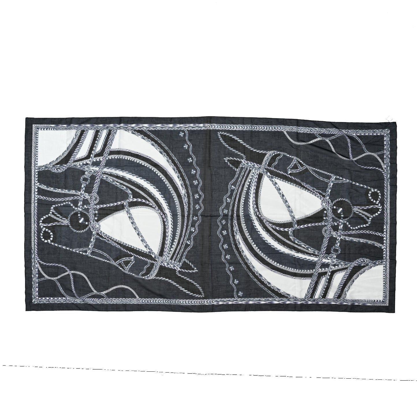 Cotton Robe Du Soir Pareo Marine