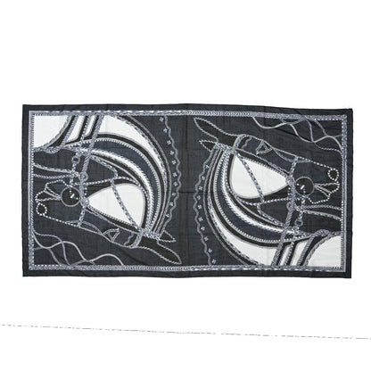Hermes Cotton Robe Du Soir Pareo Marine 1 of 3
