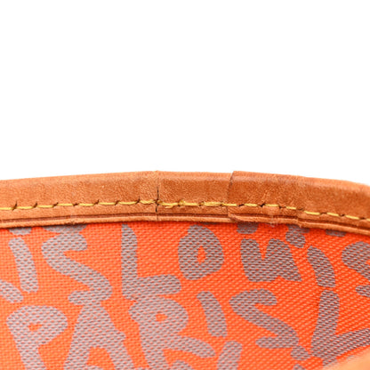 Louis Vuitton Monogram Graffiti Neverfull GM Orange 12 of 13