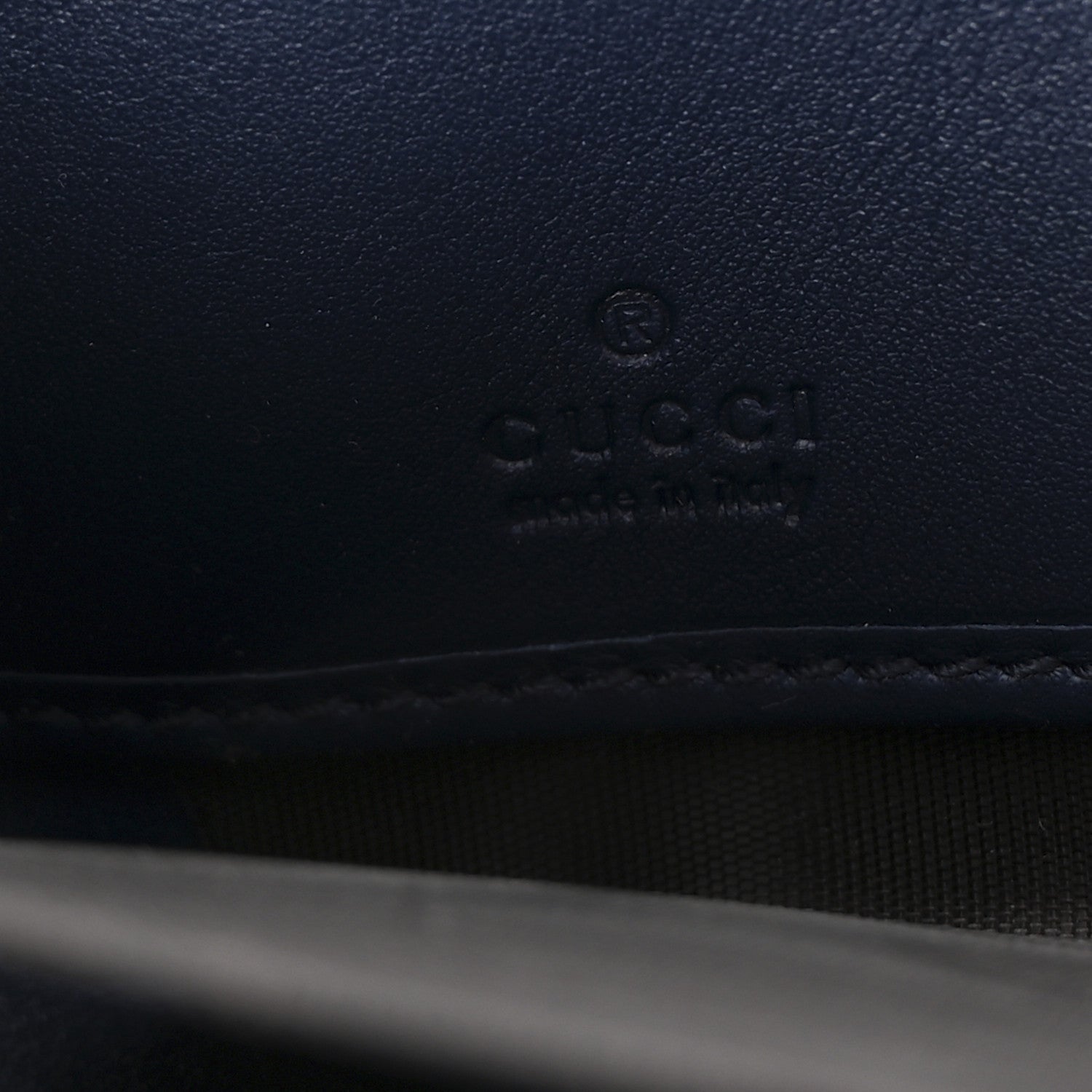 Gucci Calfskin Matelasse GucciGhost GG Marmont Zip Around Wallet Blue Agata Hibiscus Red 12 of 16