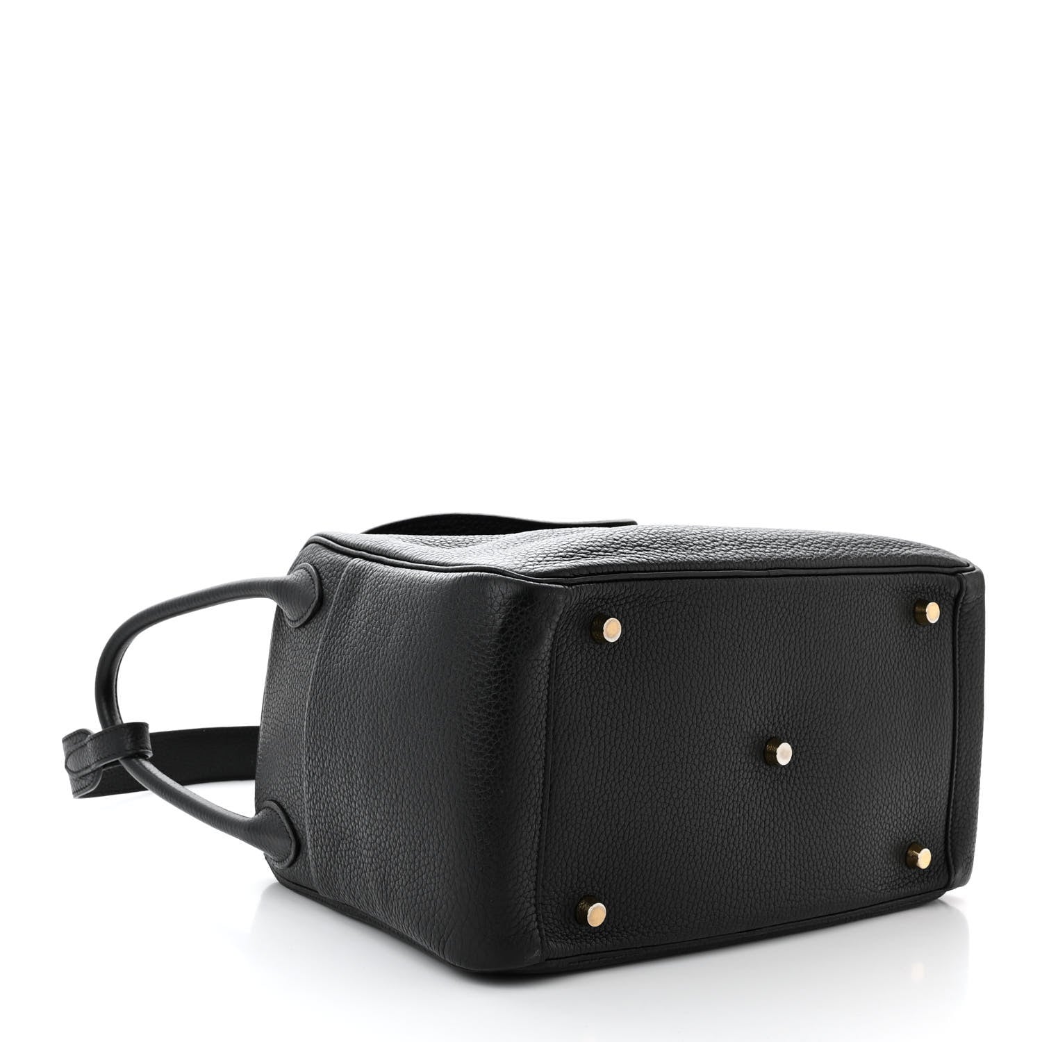 Hermes Taurillon Clemence Lindy 30 Black 4 of 10